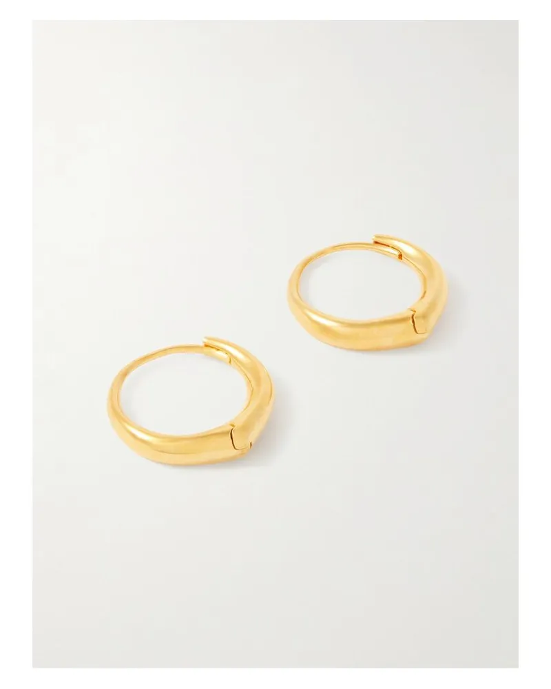 Sophie Buhai Large Hellenic Creolen Aus Gold-vermeil Gold