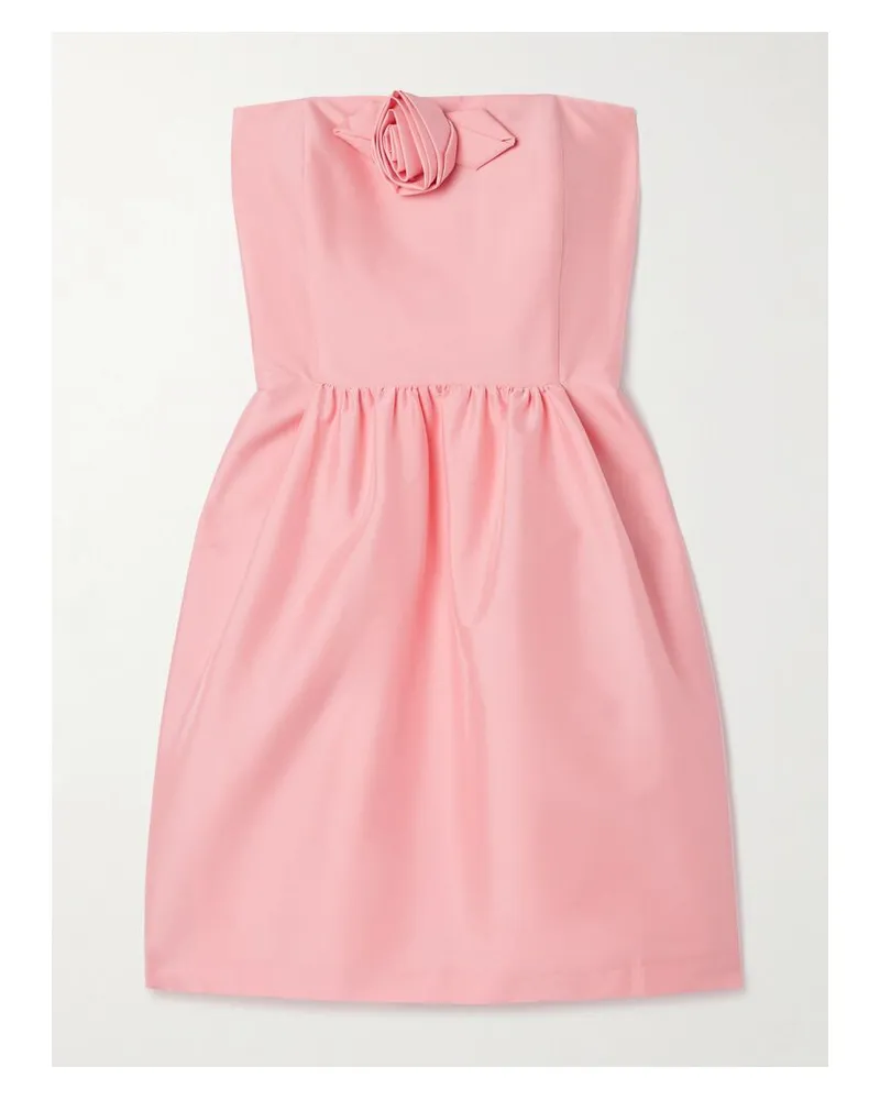 BERNADETTE Lena Minikleid Aus Taft Mit Verzierung - Pink Pink