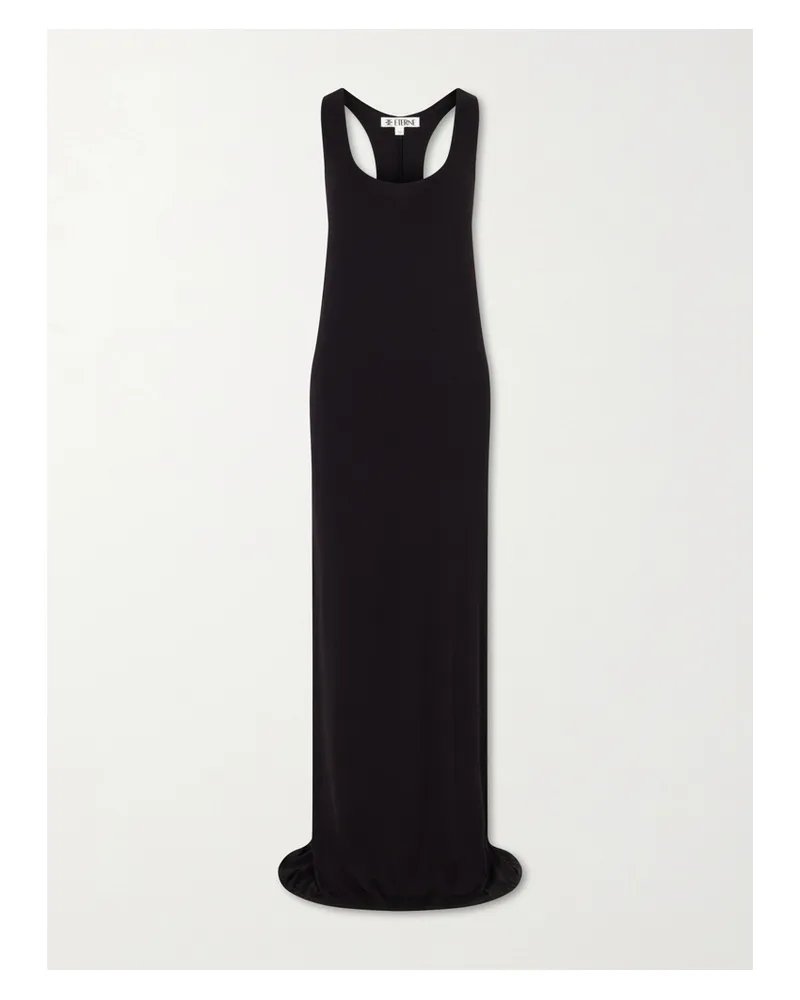 ÉTERNE Hedi Modal-blend Maxi Dress - Black Black