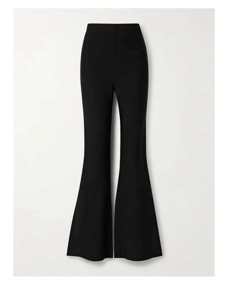 Gabriela Hearst Ambrosia Schlaghose Aus Seide - Schwarz Schwarz