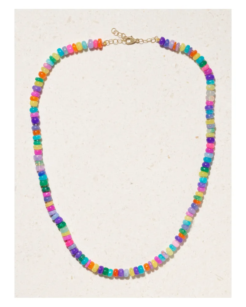 JIA JIA Soleil Jumbo Kette Mit Opalen Und Goldfarbenen Details - Mehrfarbig Mehrfarbig