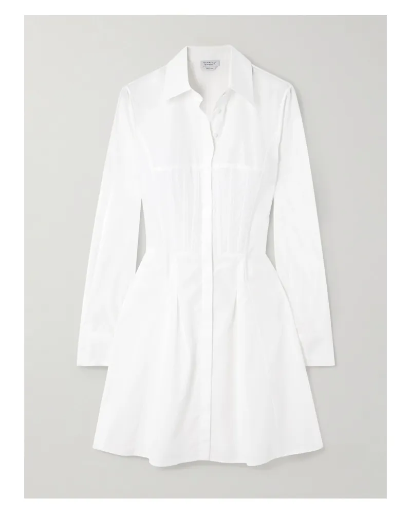 Gabriela Hearst Garcia Hemd Aus Popeline Aus Sea-island-baumwolle - Weiß Weiß