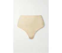 Fits Everybody High Waisted Thong - Sand - String