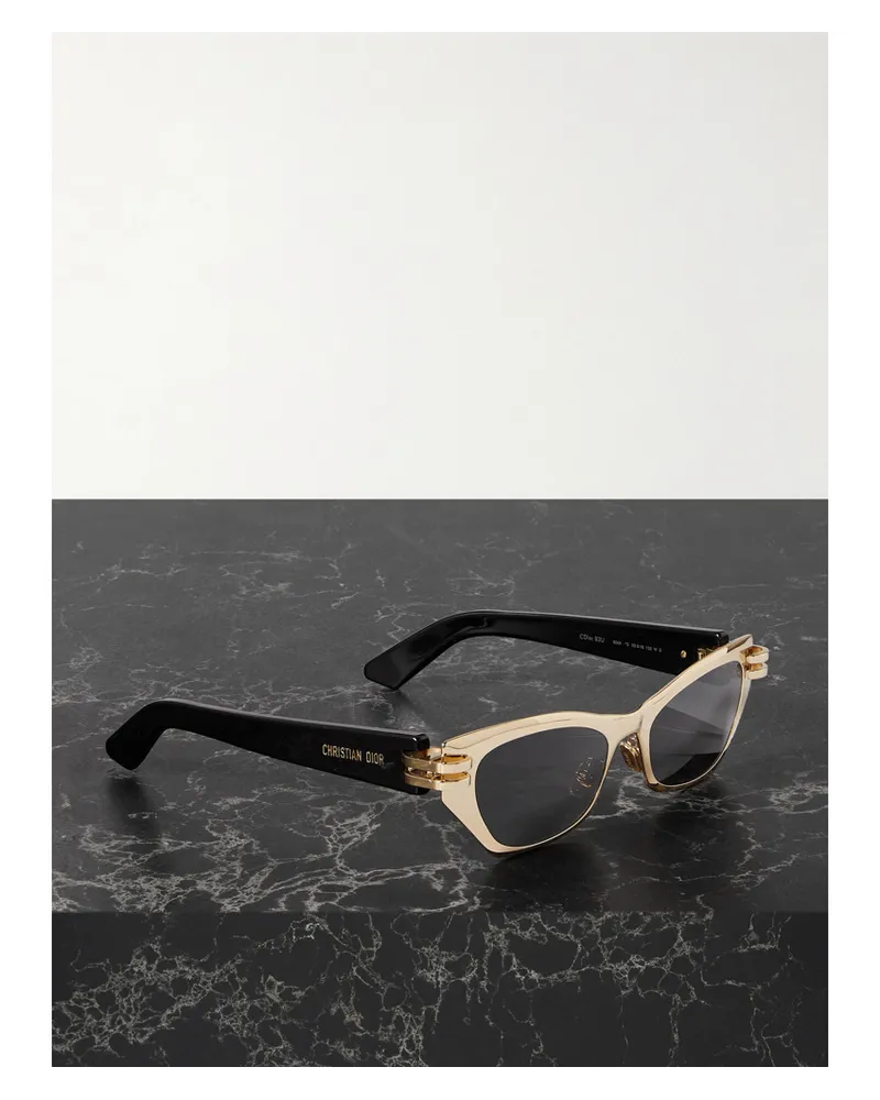 Dior Cdior B3u Sonnenbrille Gold