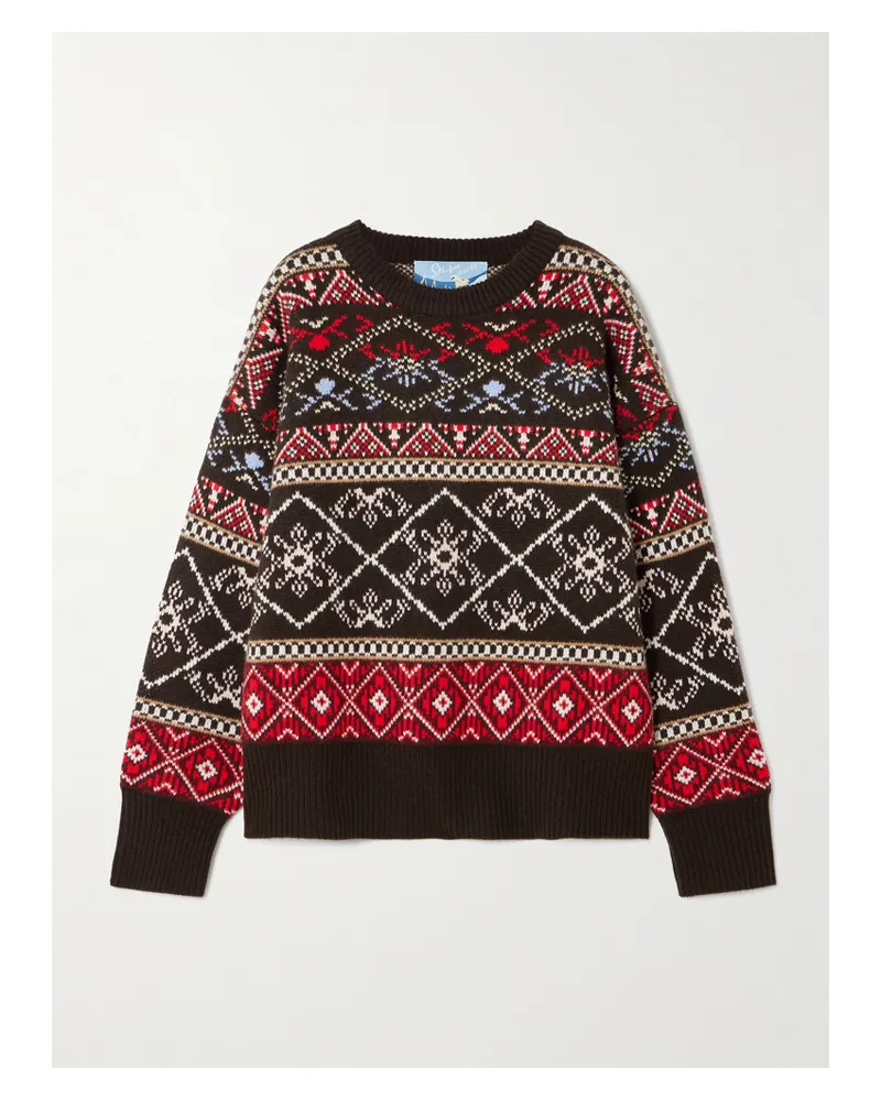 arch4 Snowmass Kaschmirpullover Mit Fair-isle-muster - Mehrfarbig Mehrfarbig