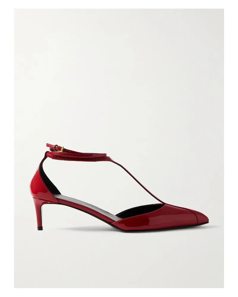 KHAITE Mia Pumps Aus Lackleder - Rot Rot