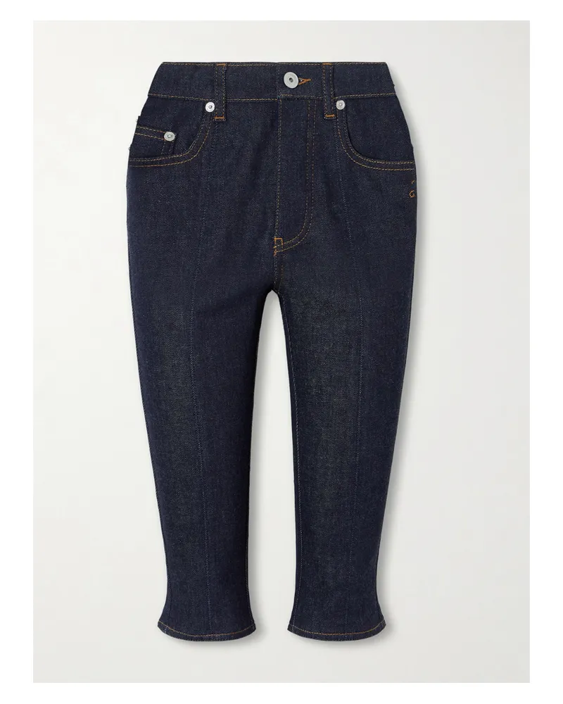 Jacquemus Jeans-caprihose Mit Schmalem Bein - Blau Blau