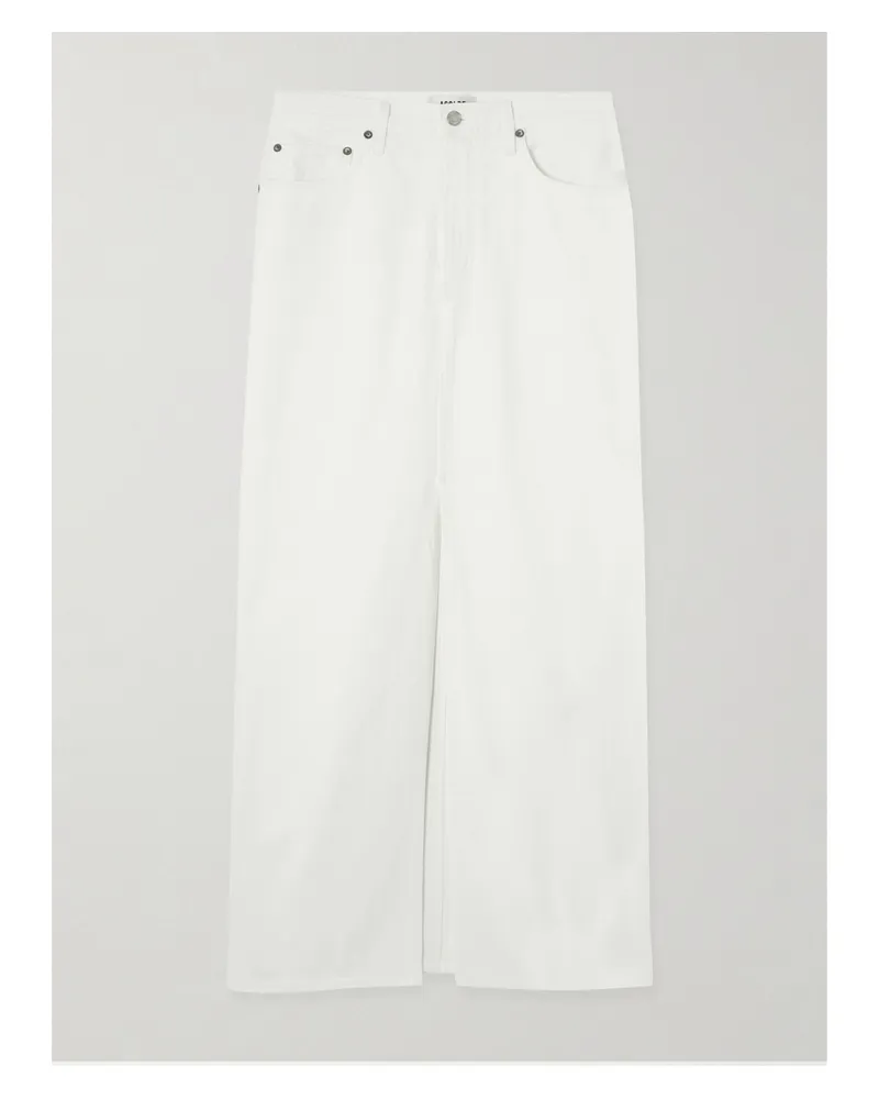 AGOLDE Leif Maxi-jeansrock - Weiß Weiß