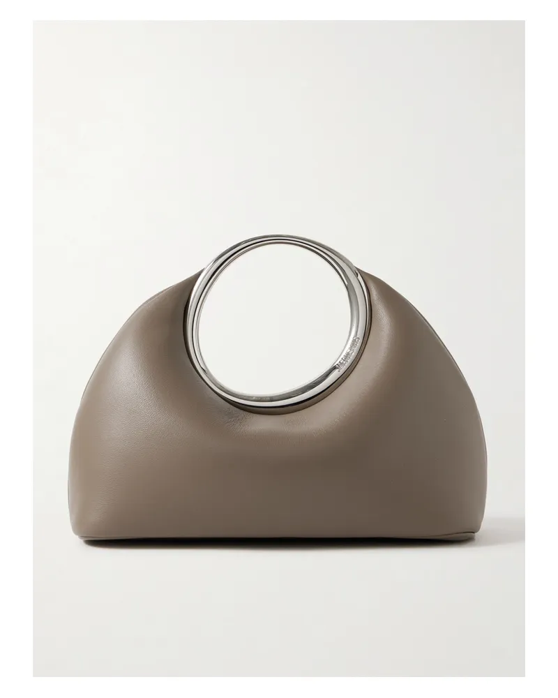 Jacquemus The Calino Kleine Tote Aus Leder - Braun Braun
