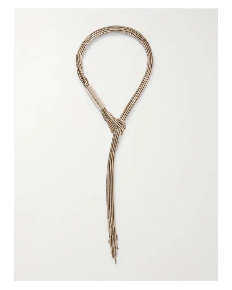 Tom Ford Goldfarbene Kette Gold