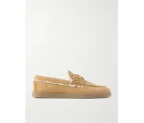 Chambeliboat Shearling-lined Suede Loafers - Brown
