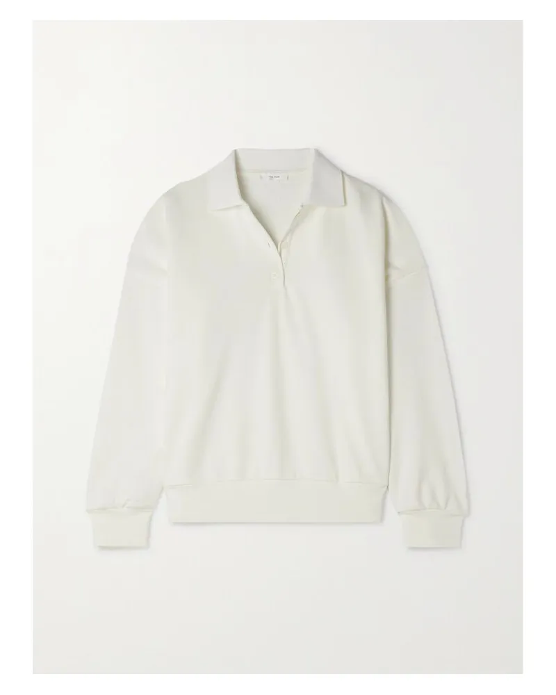 The Row Corzas Polohemd Aus Baumwollfrottee - Creme Creme