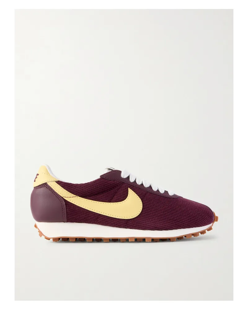 Nike Ld-1000 Sneakers Aus Cord Mit Lederbesätzen - Burgunder Burgunder