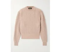 Plane Tree Ribbed Cashmere Sweater - Brown