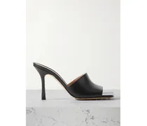 Mules Aus Leder - Schwarz