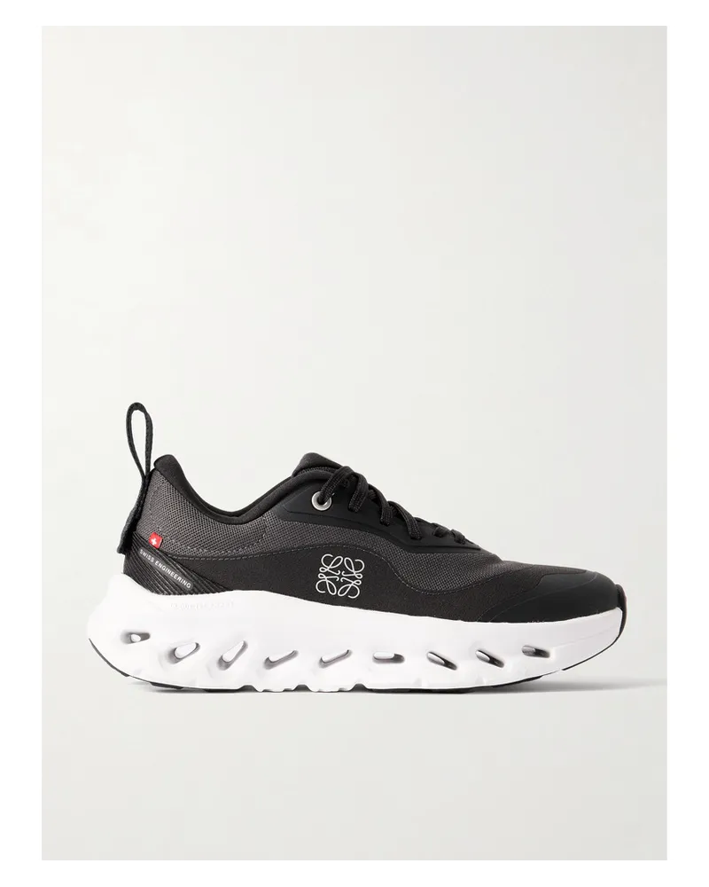 Loewe On Cloudtilt 2.0 Sneakers aus Recyceltem Stretch-strick Schwarz