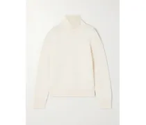 Parksville Kaschmirpullover Mit Stehkragen - Creme