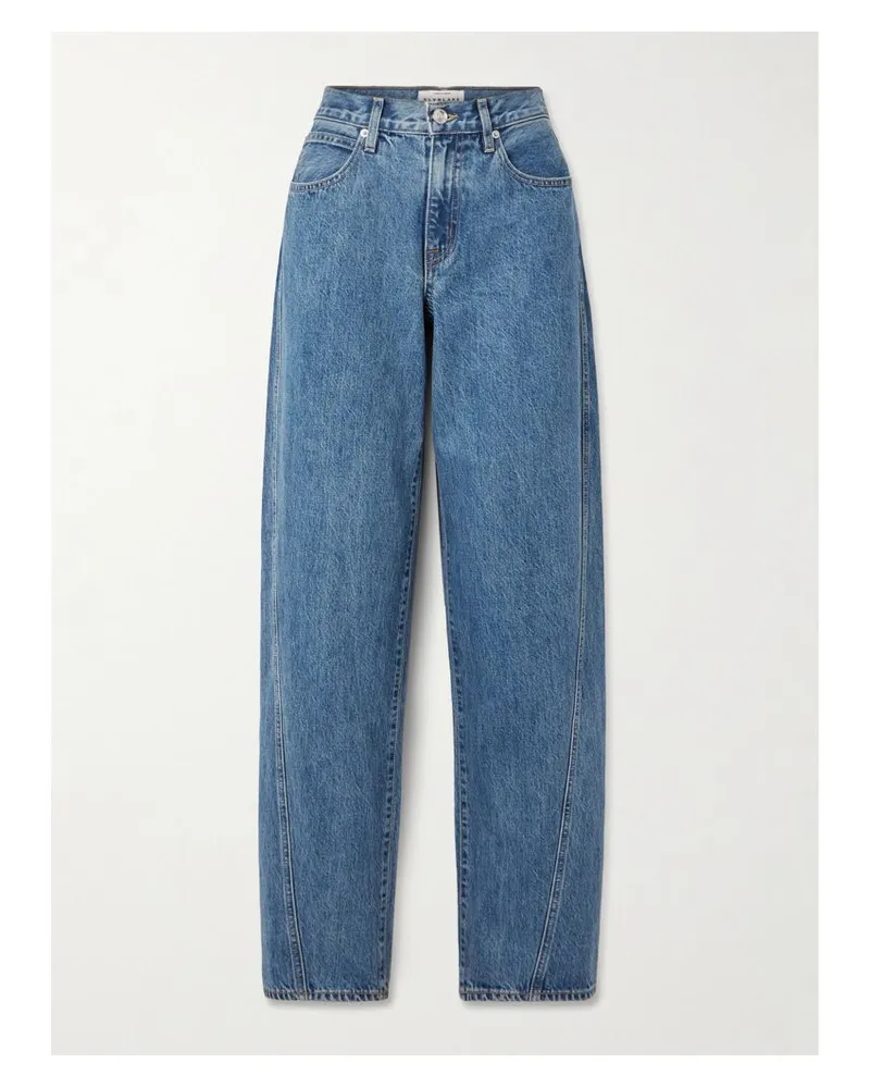 SLVRLAKE Tess Boyfriend-jeans Aus Recyceltem Denim - Blau Blau