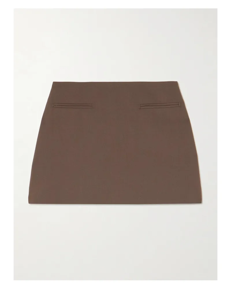 SIR Dylan Woven Mini Skirt - Brown Brown