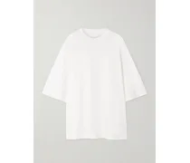 Oversized-t-shirt aus Baumwoll-jersey