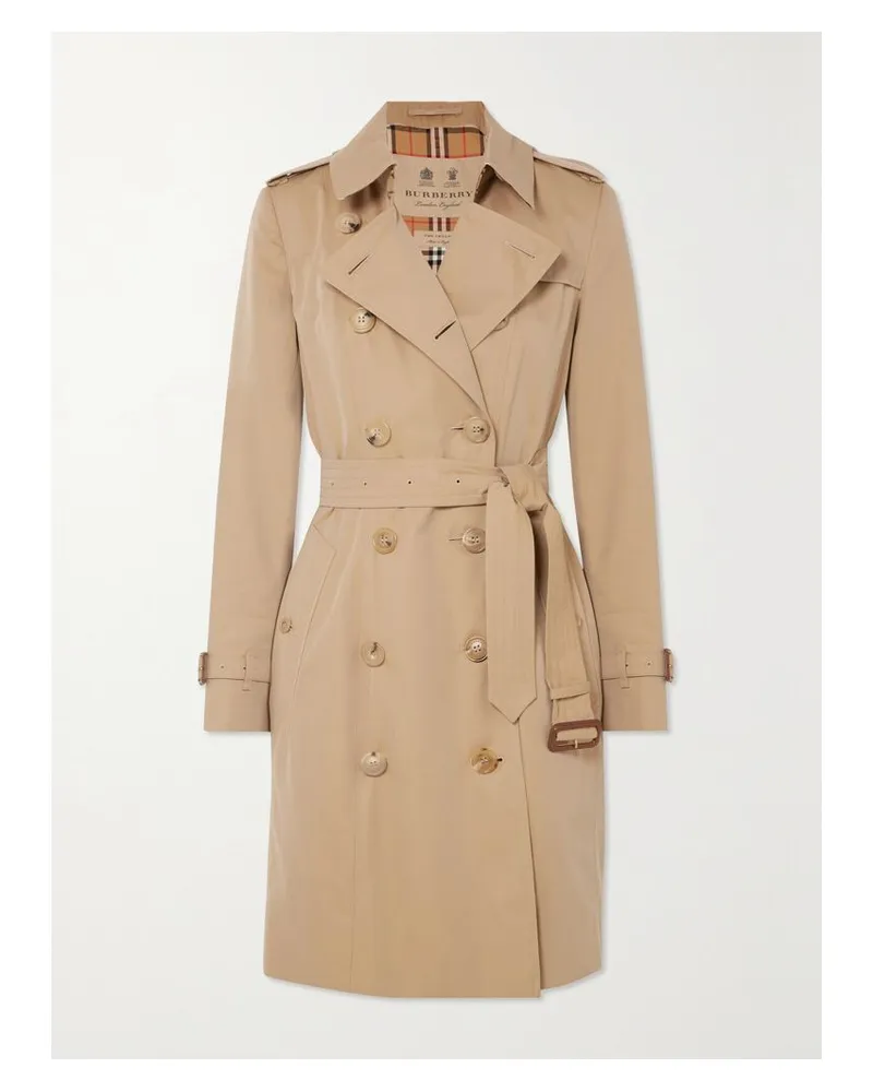 Burberry Chelsea Trenchcoat Aus Baumwollgabardine - Neutral Neutral