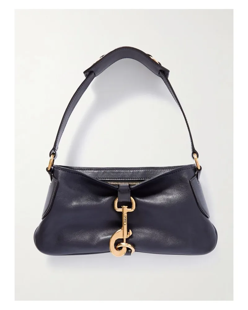 Chloé Kerala 25 Schultertasche Aus Leder - Schwarz Schwarz