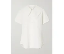 Cotton Poplin Shirt - White