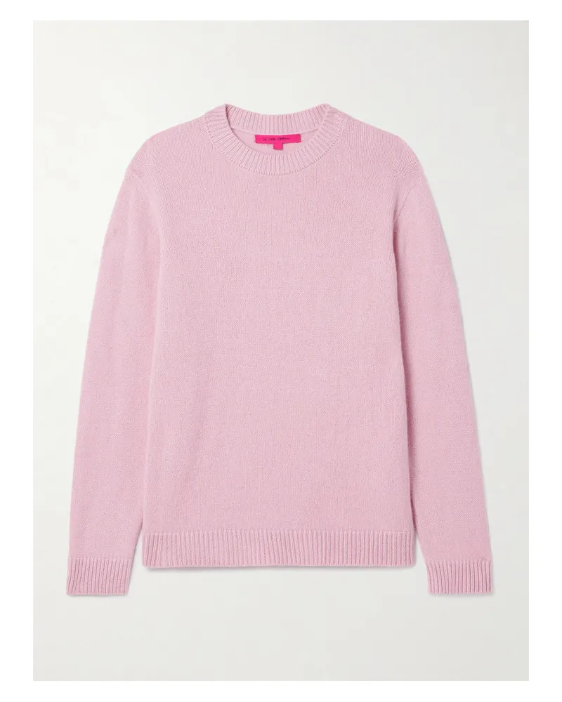 The Elder Statesman Malibu Kaschmirpullover Pink