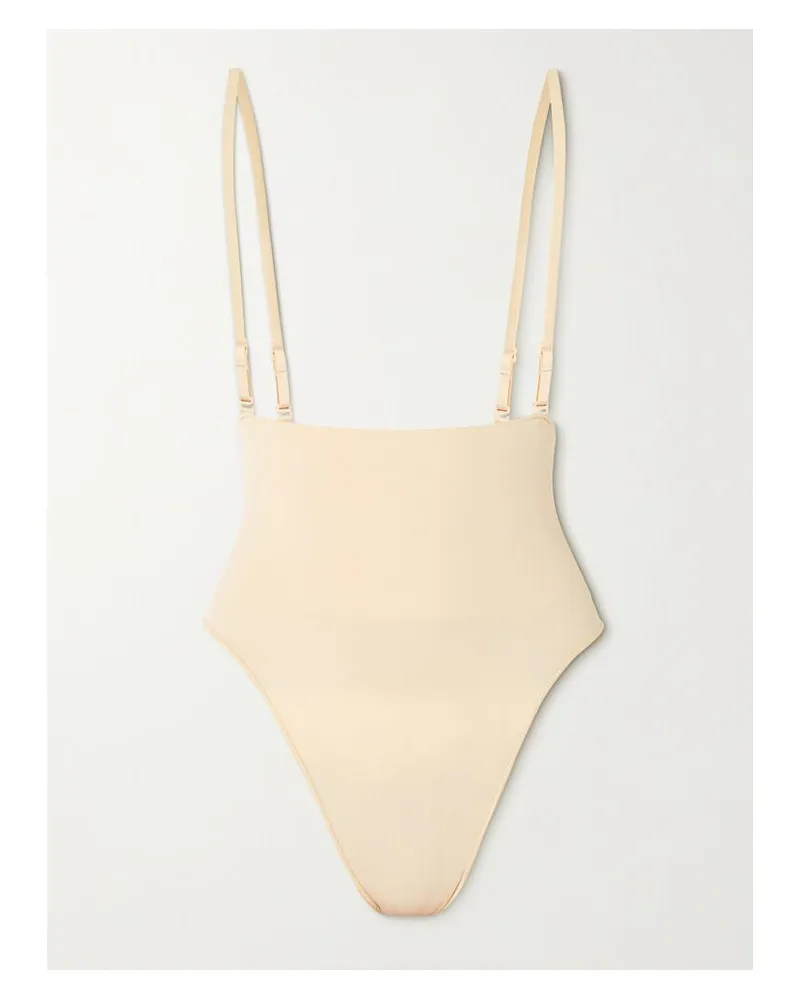 SKIMS Core Control High-waisted Thong – Sand – String - Neutral Neutral