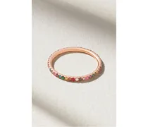 Thread Ring aus 18 Karat  mit Mehreren Steinen