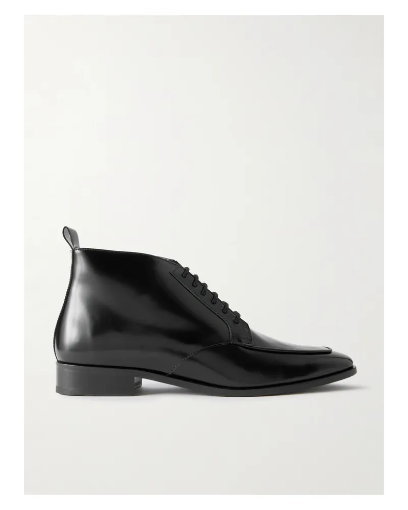 TOVE Verone Schnürschuhe Aus Leder - Schwarz Schwarz