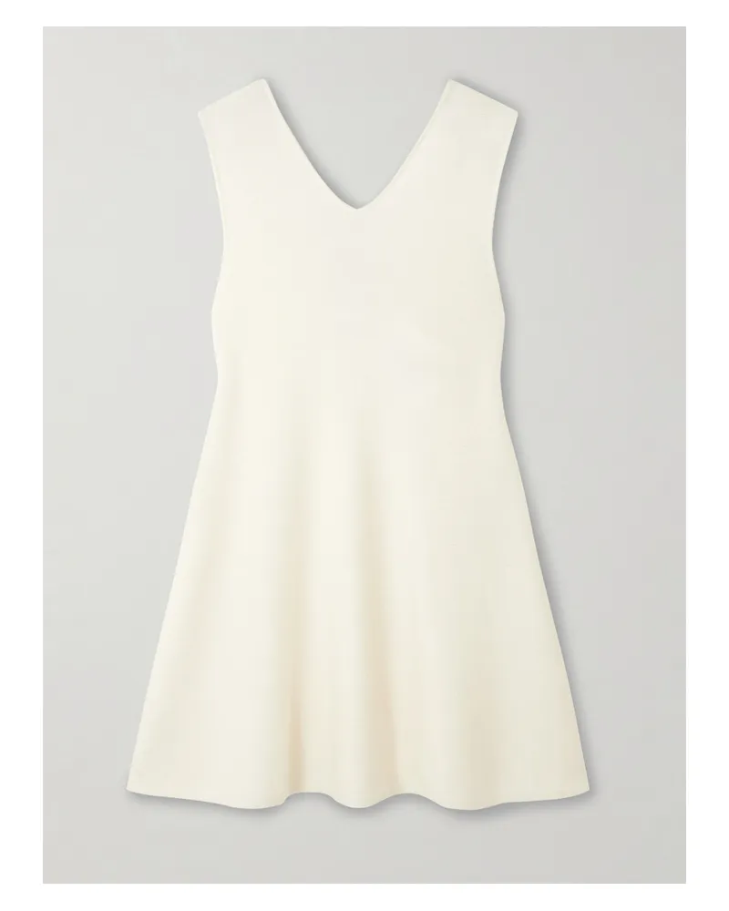 Lisa Yang Nyna Cashmere Mini Dress - Neutrals Neutrals