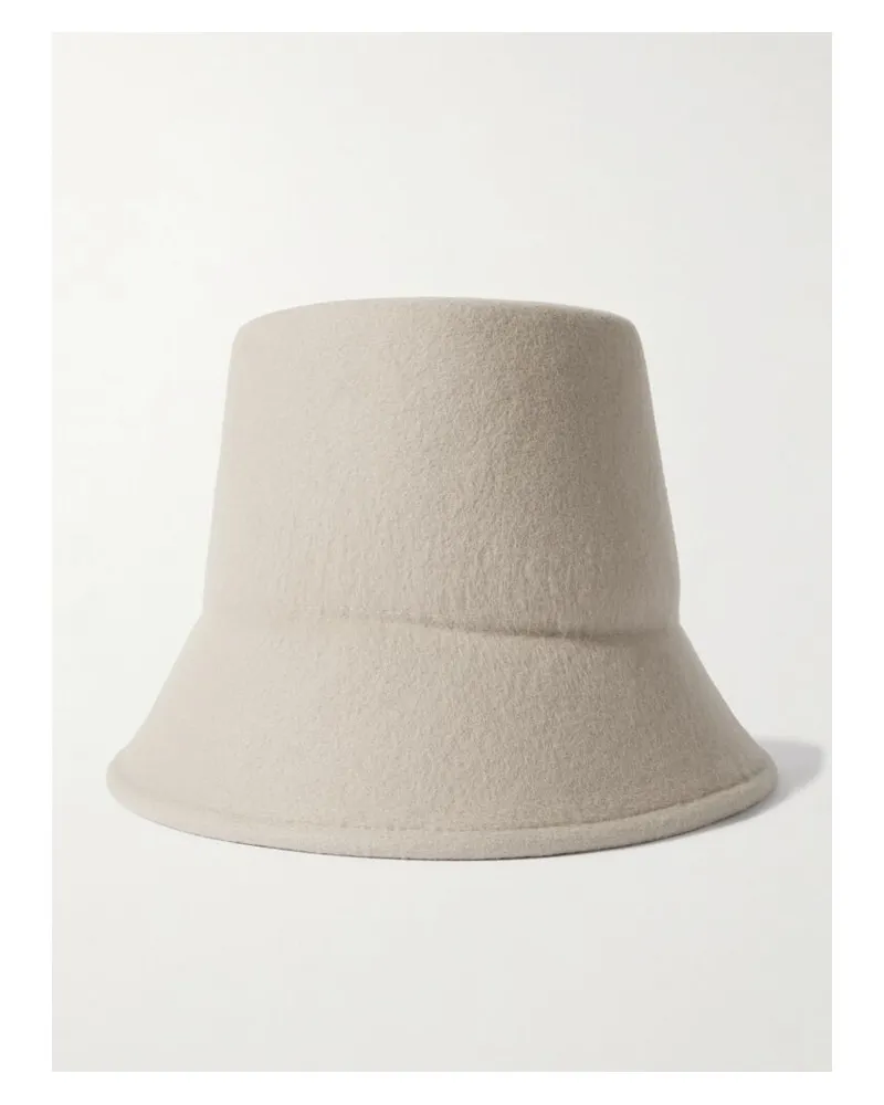Gigi Burris Heloise Fischerhut Aus Wollfilz - Wollweiß Wollweiß