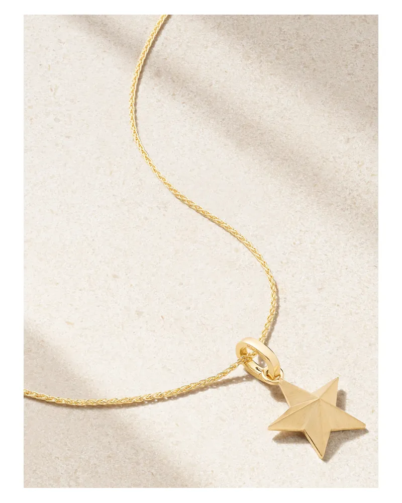 Marie Lichtenberg Star Kette Aus 18 Karat Gold Gold