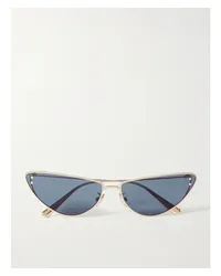 Dior Missdior B1u Goldfarbene Sonnenbrille Blau