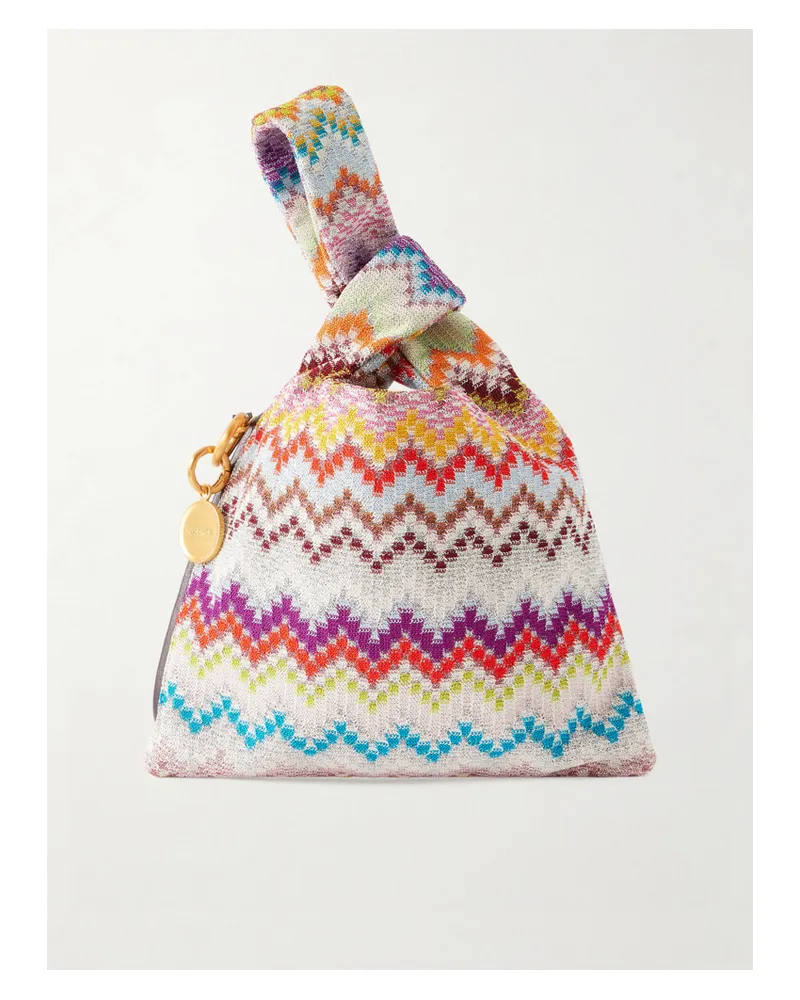 Missoni Striped Lurex Shoulder Bag - Multi Multi