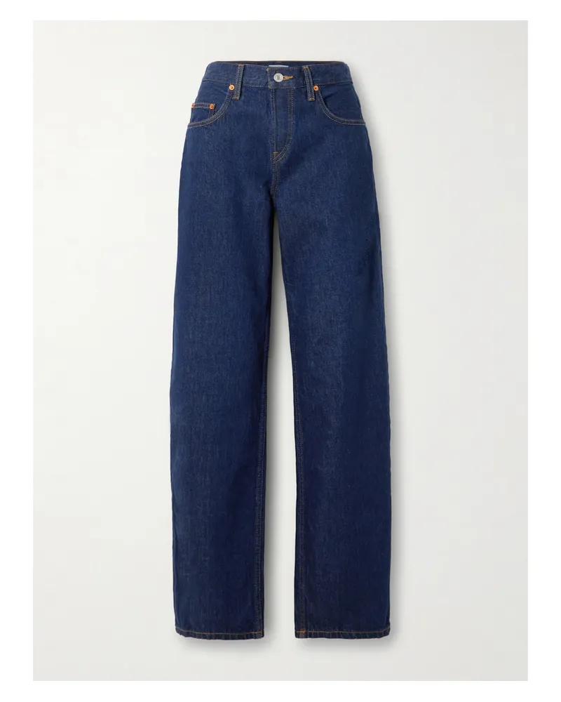 RE/DONE Hoch Sitzende Jeans - Blau Blau