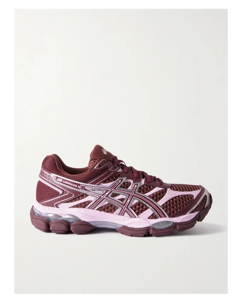 Asics Gel-cumulus™ 16 Sneakers Aus Mesh Mit Gummibesätzen - Burgunder Burgunder