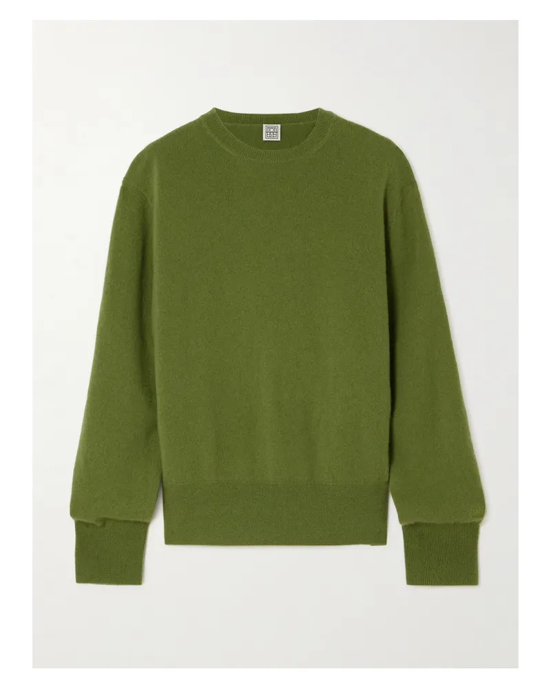 Totême Kaschmirpullover - Grün Grün