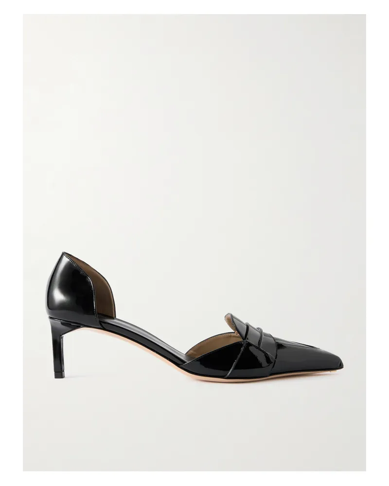 Tom Ford Pumps Aus Lackleder - Schwarz Schwarz