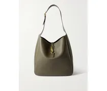 Le 5 À 7 Supple Large Leather Shoulder Bag - Green