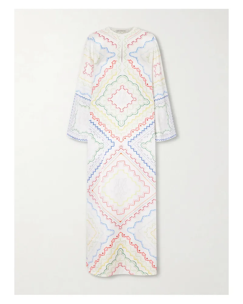 Mary Katrantzou Collins Printed Woven Coverup - Multi Multi