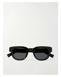 Saint Laurent Sonnenbrille mit D-rahmen aus Azetat Schwarz