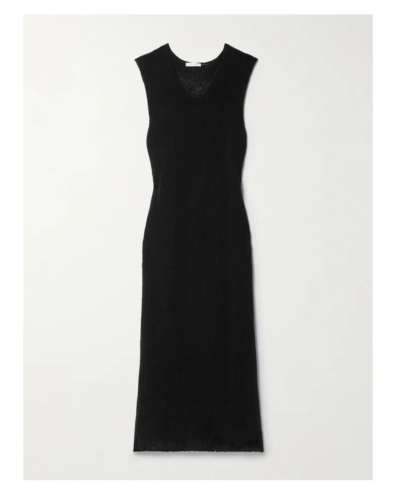 The Row Folosa Maxikleid Aus Seide - Schwarz Schwarz