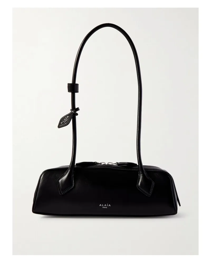 Alaïa Le Teckel Kleine Schultertasche Aus Leder - Schwarz Schwarz