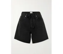 Brynn Jeansshorts - Schwarz
