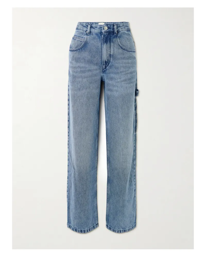 Isabel Marant Bymara Halbhohe Jeans Mit Weitem Bein - Blau Blau