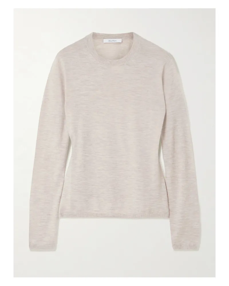 Max Mara Pittura Kaschmirpullover - Neutral Neutral