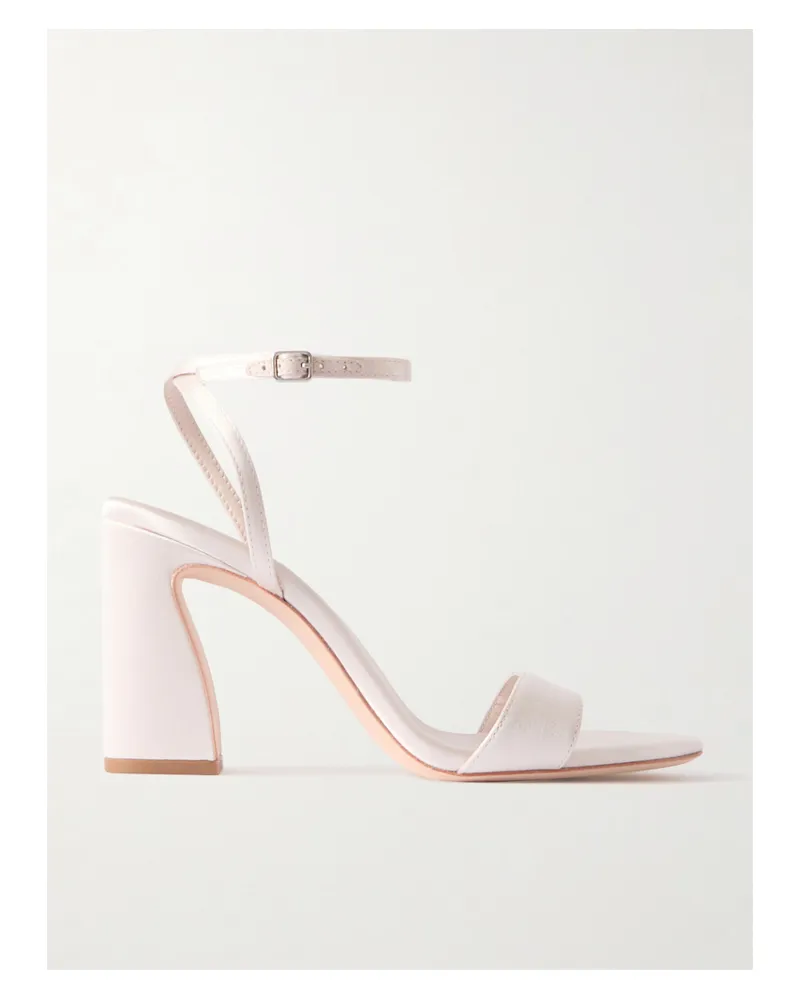 Loeffler Randall Malia Sandalen Aus Satin - Creme Creme
