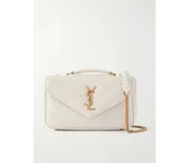 Loulou Mini Quilted Leather Shoulder Bag - Neutrals